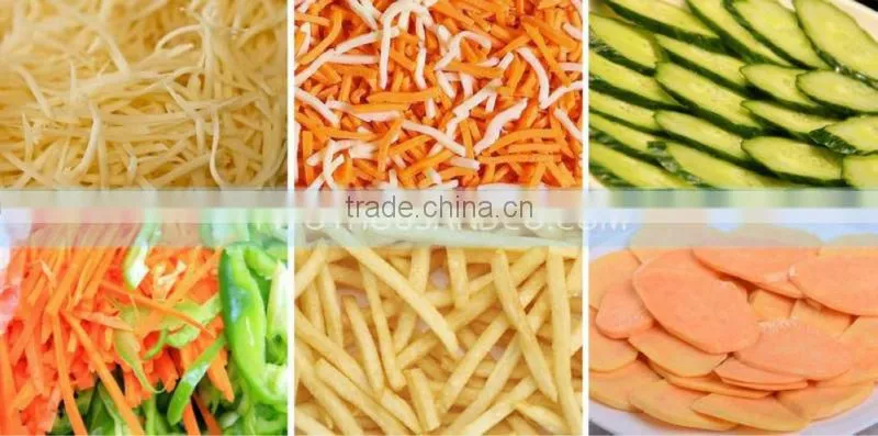 2016 Reasonable Price for Potato Chips Cleaning Peeling and Cutting Machine