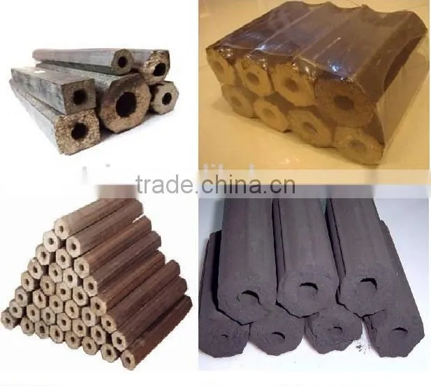 High calorific value coconut shell briquette machine