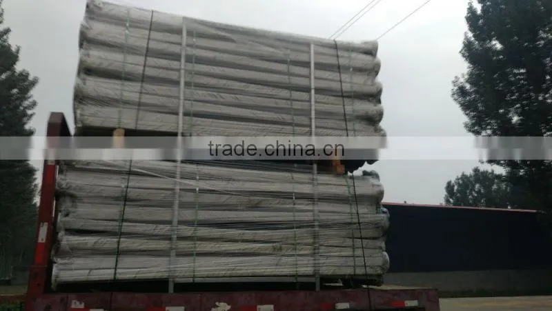 5ml green vmesh fencing with posts and fixings of 2.4 by 2.5