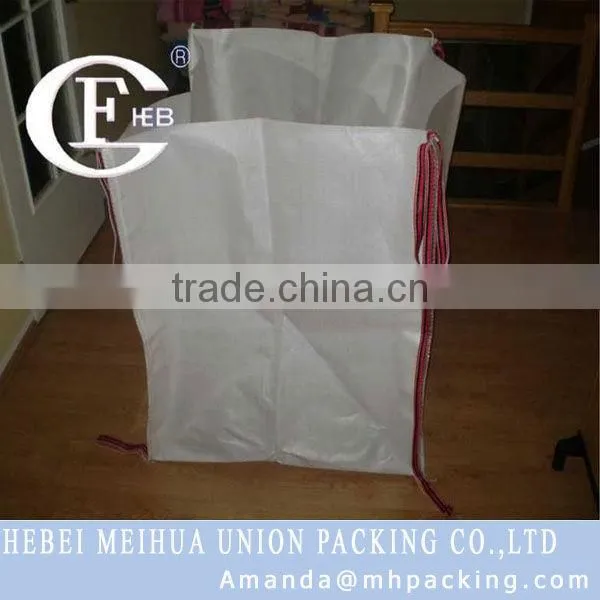 1 ton/1000kg pp woven/jumbo/bulk/big/fibc bag for feed
