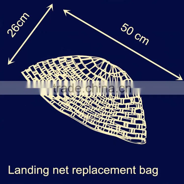fishing landing net replace rubber net bag
