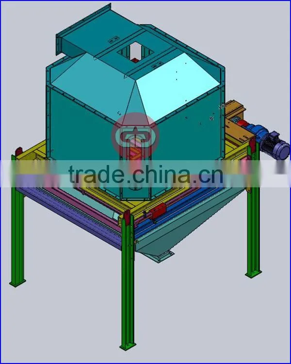 long life counter-flow cooling machine price with high performance for wood pellet and feed pellet cooling