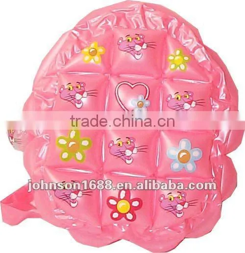 PVC book bag for children PVC inflatalble bag beach-bag