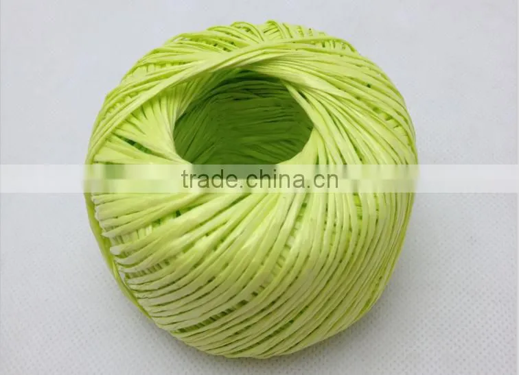 green color 60 grams pp raffia ball for gardening & other household purposes