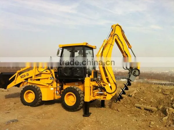 2017 New WZ30-25 backhoe loader auger drill for sale in the philippines