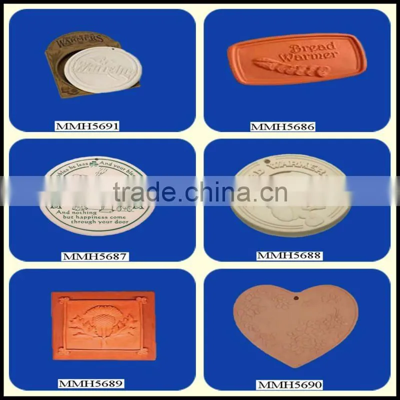 Custom terracotta bread round food warmer