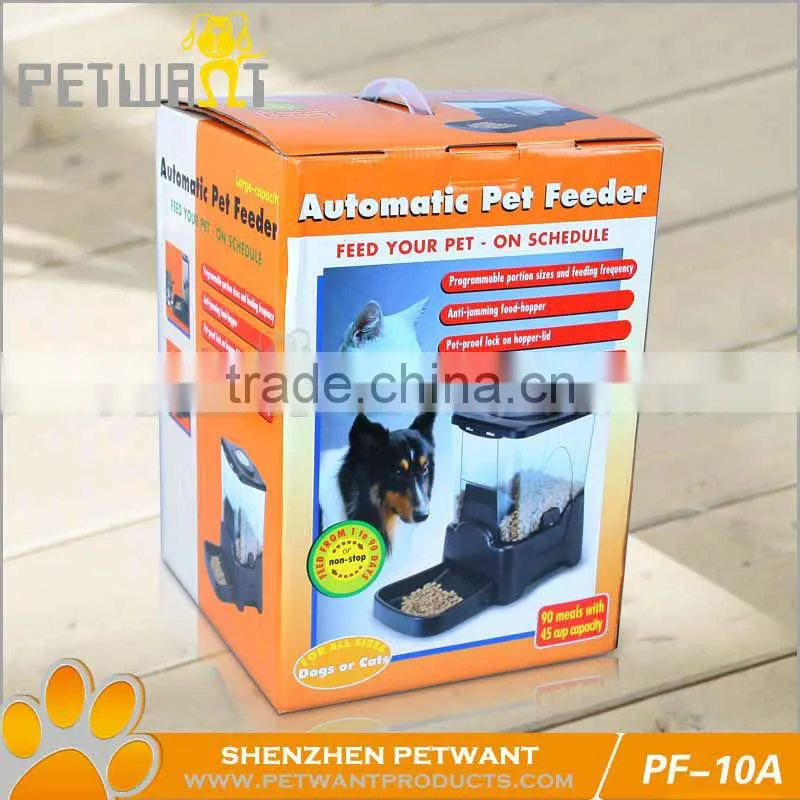 pet feeding bowls with stand/Large Capacity/digital dog feeder