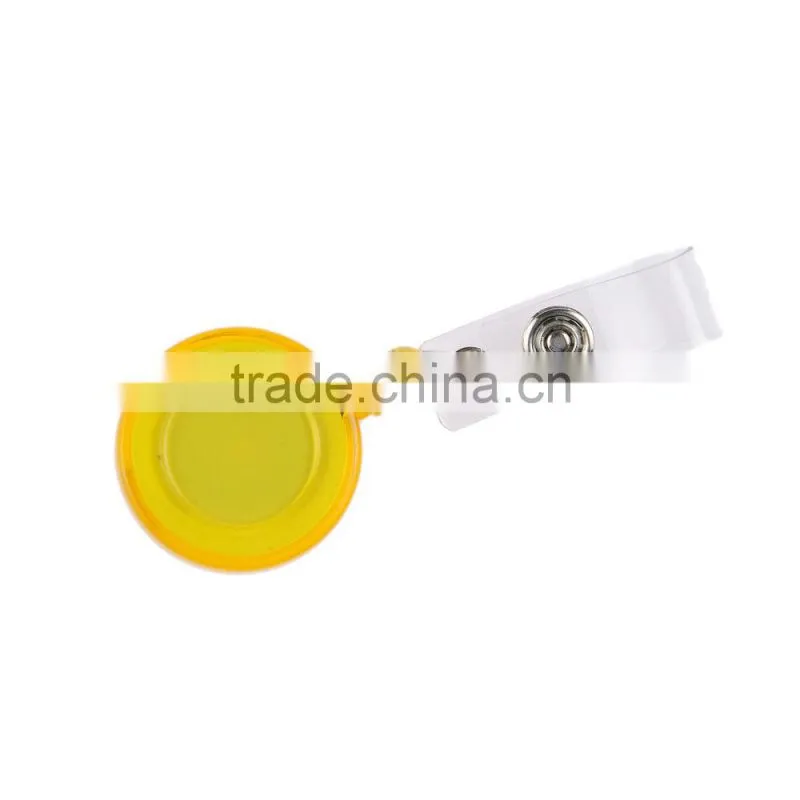 2015 Best Selling X Id Badges Card Holder Office Retractable Reel Key Clip Holders