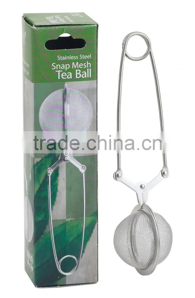Mesh Tea Ball Infuser, 18/8 Stainless Steel
