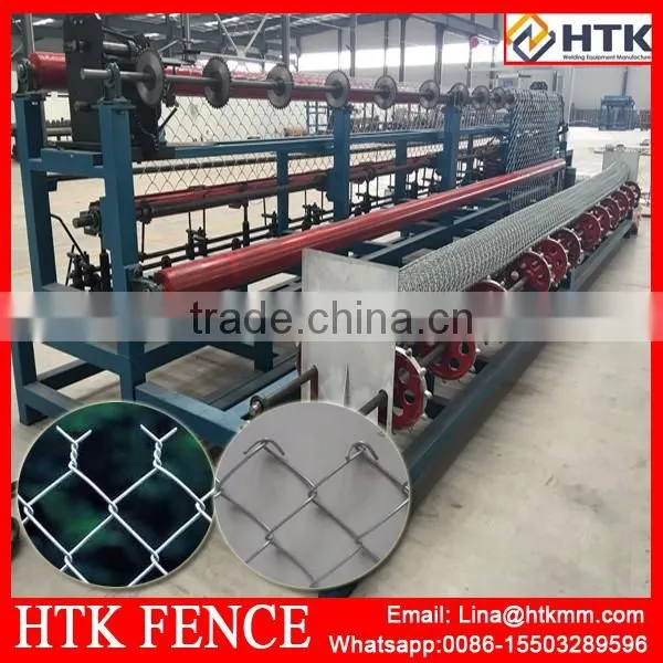 double spiral automatic chaing link fencing machine