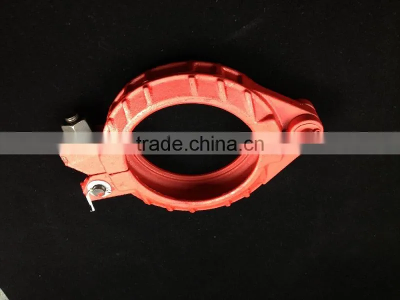 China Manufacturers Pipe Clamp Fittings Galvanized Pipe Clamp Concrete Pump Pipe Clamp