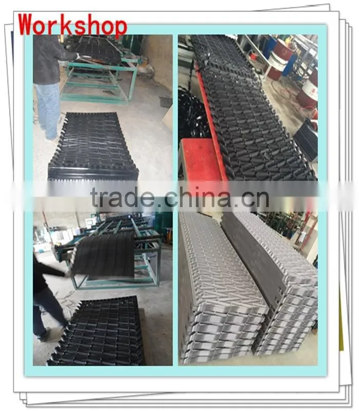 2016 Hot sale 730mm/750mm cooling tower filings, black square cooling tower fill