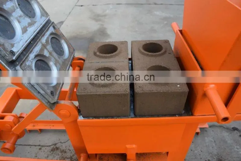 Popular manual clay brick machine
