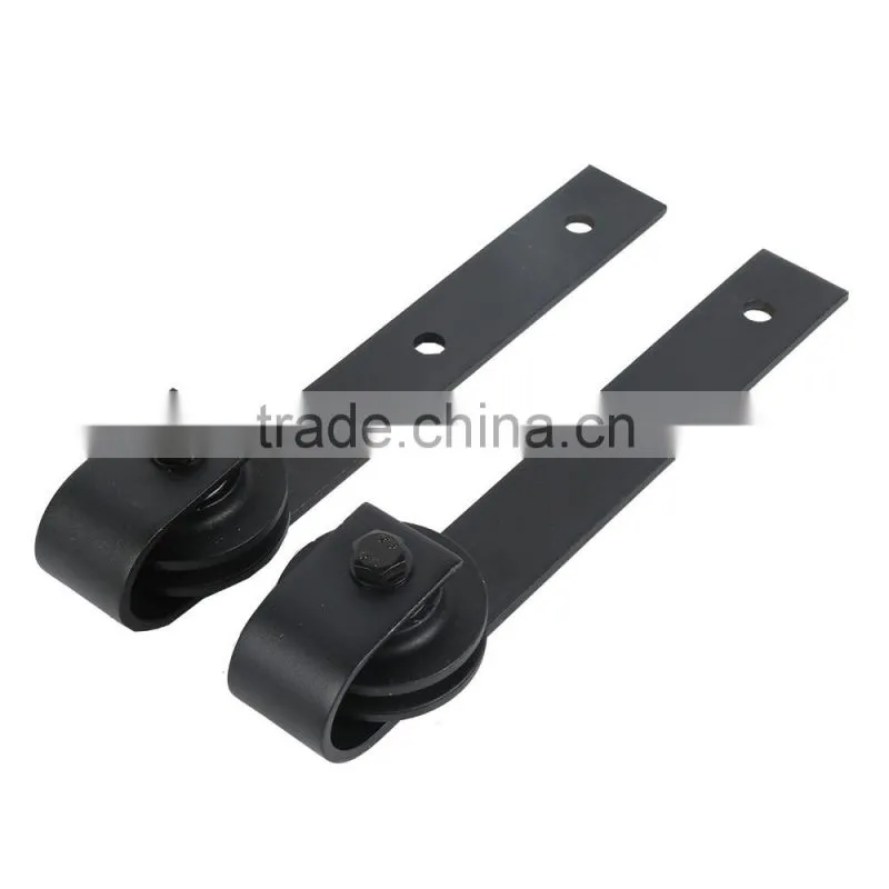 6.6 FT Modern America Style Steel Sliding Barn Wood Door Closet Hardware Track