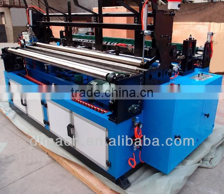 PLC Fully Automatic Embossing & Perforating Small Toilet Paper Making Machine