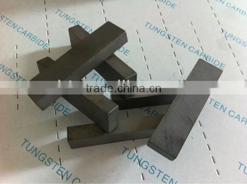Cemented carbide milling inserts