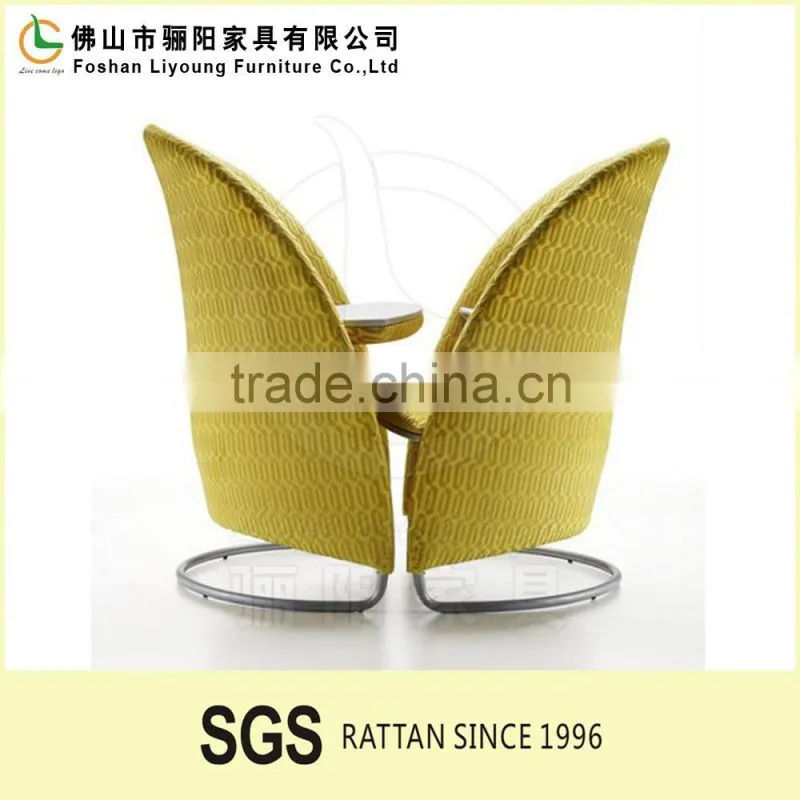 2015 Year Elegant Top Quality Picturesque No Harmful Radiation Contemporary Two Seaters Set,Comfortable Excellent Leather Chair