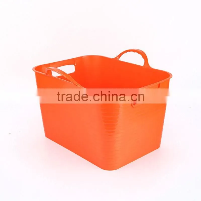 plastic laundry bucket,PE laundry basket plastic tub laundry wash tub