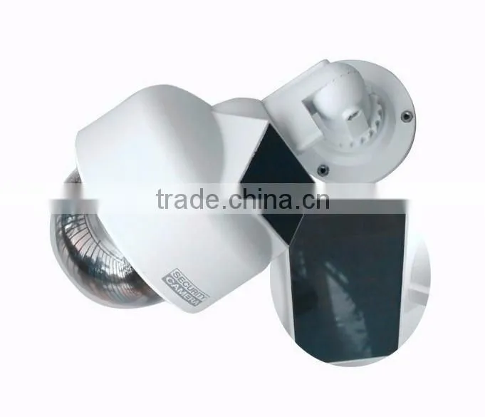 Factory Cheap Fake Dome Camera, Realastic Looking Waterproof Solar CCTV Security Camera, Dummy Speed Security Camera For Sale