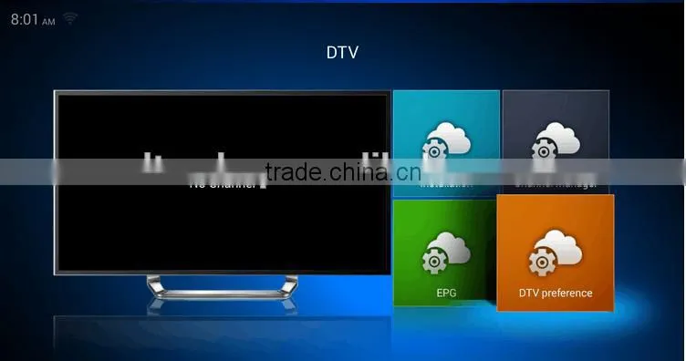 Factory Price Hot-Selling KI DVB-T2 Android4.42 Amlogic S805 Quad Core RAM 1GB Flash 8GB WIFI 2.4hz 1080p Player