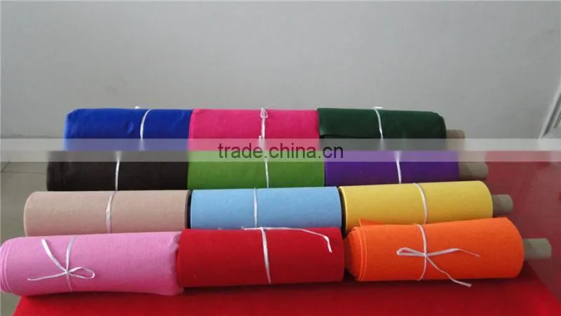 HOT! 100% colorful acrylic felt nonwoven