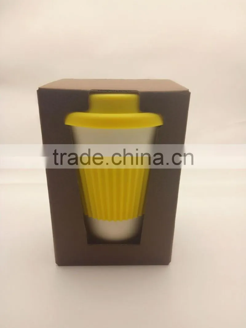 2017 hot sale biodegradable bamboo fiber cups