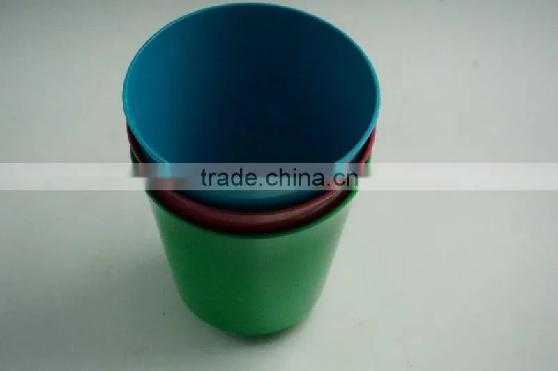 Cheaper and high quality eco friendly bio bamboo fiber flower pots