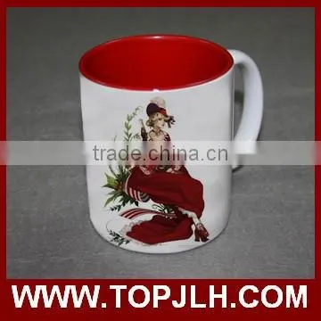 Top selling products 2017 ceramic white clorful starbucks coffee mug