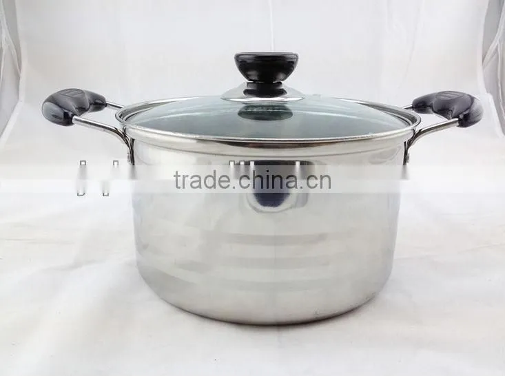 10pcs stainless steel soup pot set cookware set