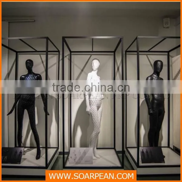 New arrival fiberglass full body wholesale mannequins with leather cover