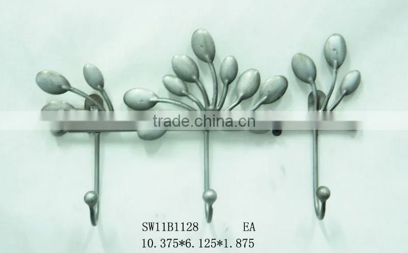 vintage wall shelf hooks