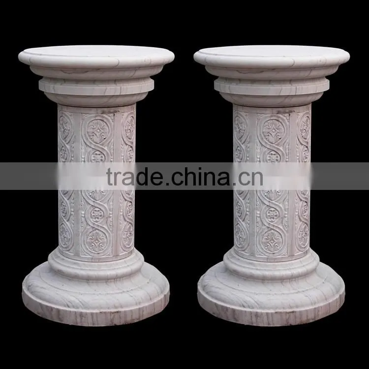 2015 hot sale home decor marble statue pedestal