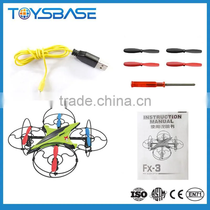 Newest toys Fineco FX-3 professional dron mini RC UFO quadrocopter 2.4G 6 axle radio control drone