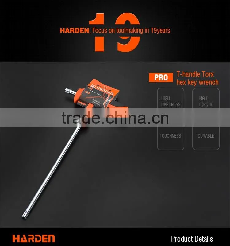 T-handle torx hex key wrench handle tools