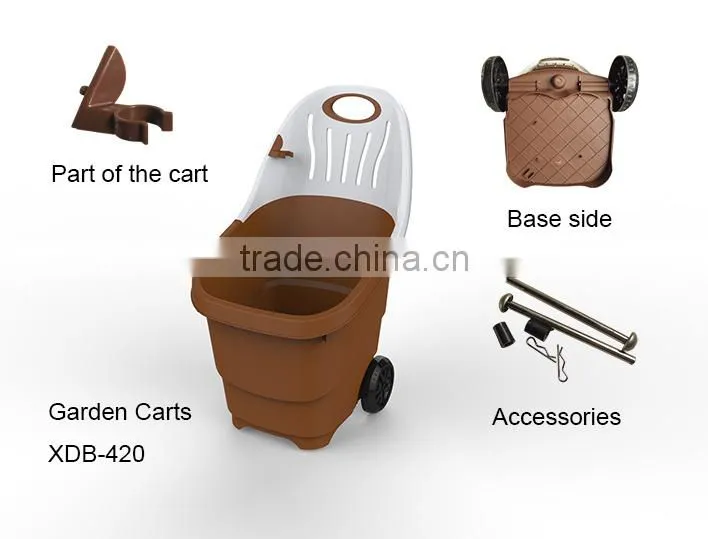 plastic lawn garden carts