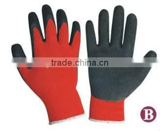 CR Cotton/polyester shell,textured latex palm dip