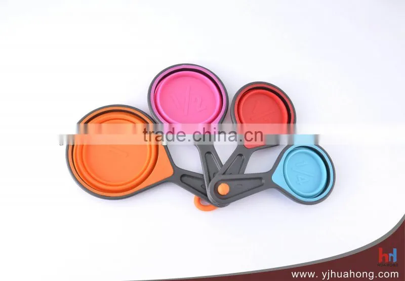 5pcs plastic measuring cups(HMT-08)