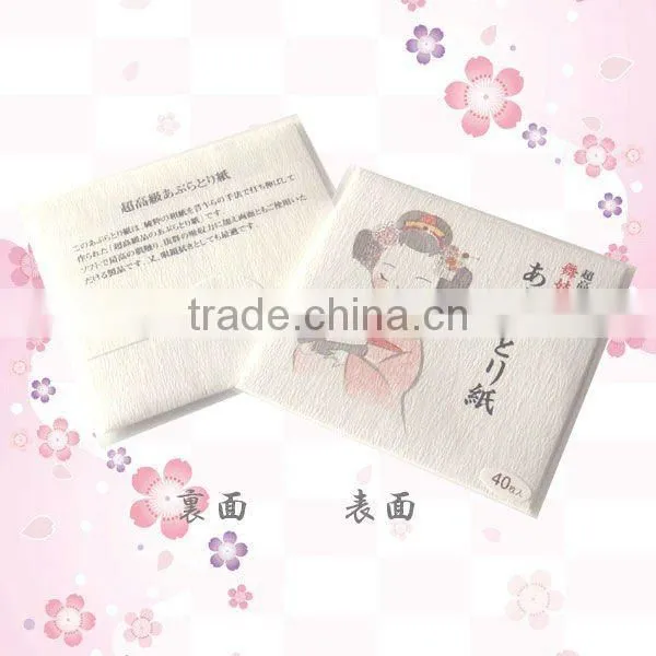Japanese Facial oil blotting paper Japanese Tissue Paper