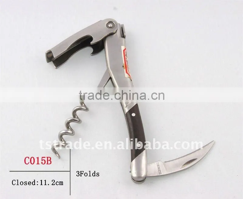 2014 new Wine opener/bottle opener/multi opener/multifunction opener (C015B)