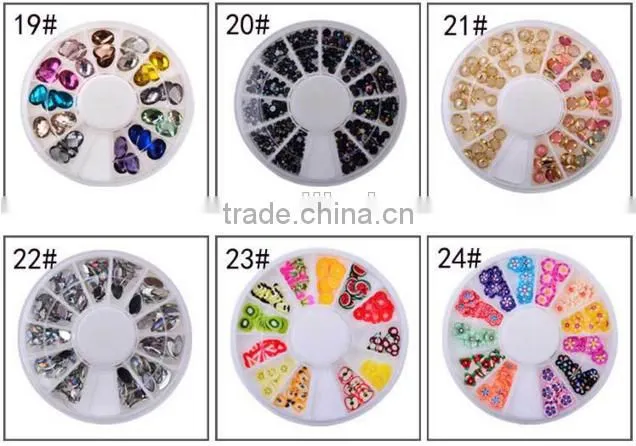 Wholesale flatback nail diamond and nail art rhinestone, nail crystal beads