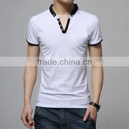 100% cotton,polo t-shirt and hot sale of trend in 2016