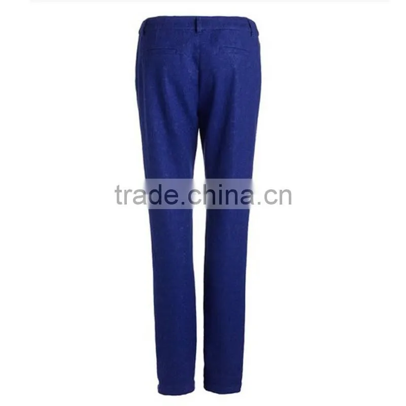 Ladies' fashioncotton slim style office lady color combination high quality direct factory seamless lady's legging