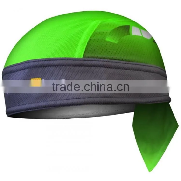 2016 custom fluorescent green cycle bandana manufacturer