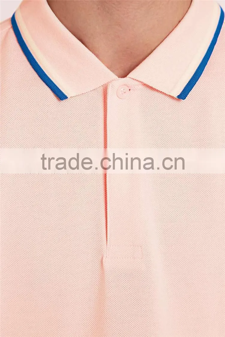 Stylish design neck blank organic cotton polo t shirts bulk polo shirts
