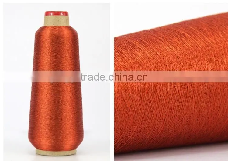 s ms st type 150d polyester metallic yarn