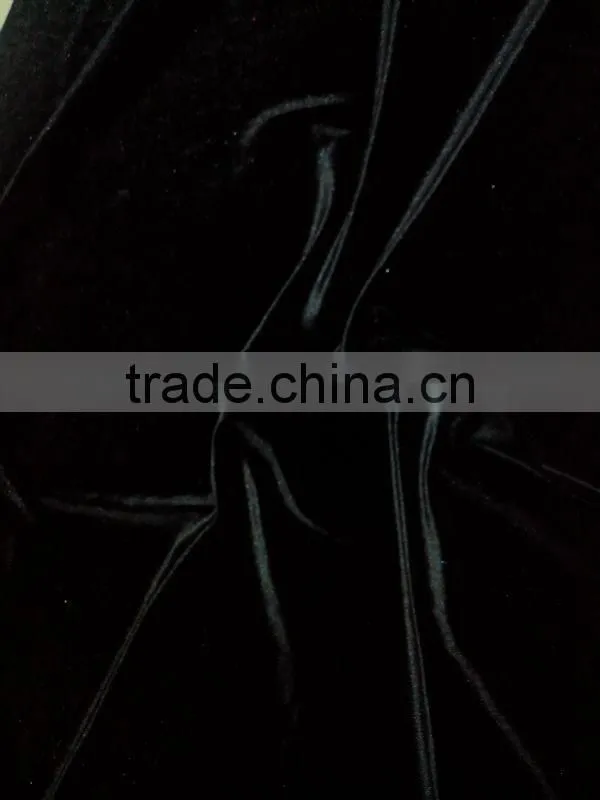 2014 High-class KS dyed south korea velvet fabric for garment,evening dress