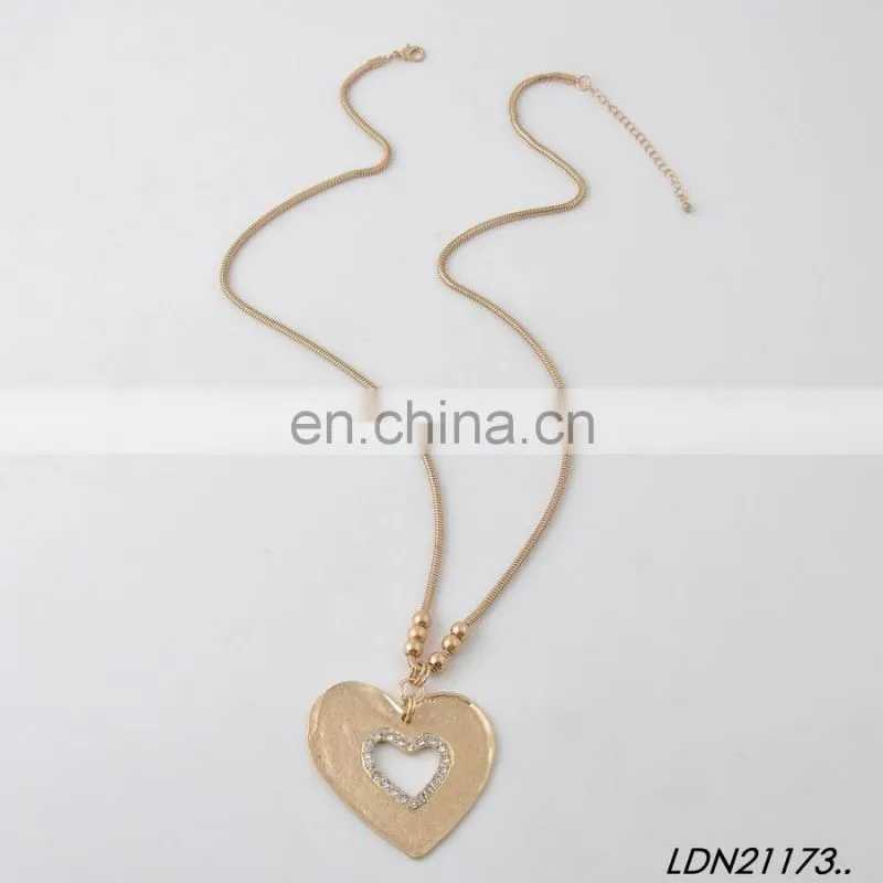 Wron Siver Beaded Leather Tassel Long Necklaces