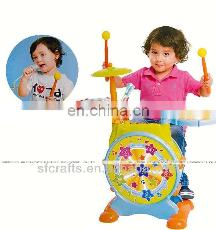 Good selling kids musical instrument jazz drum set