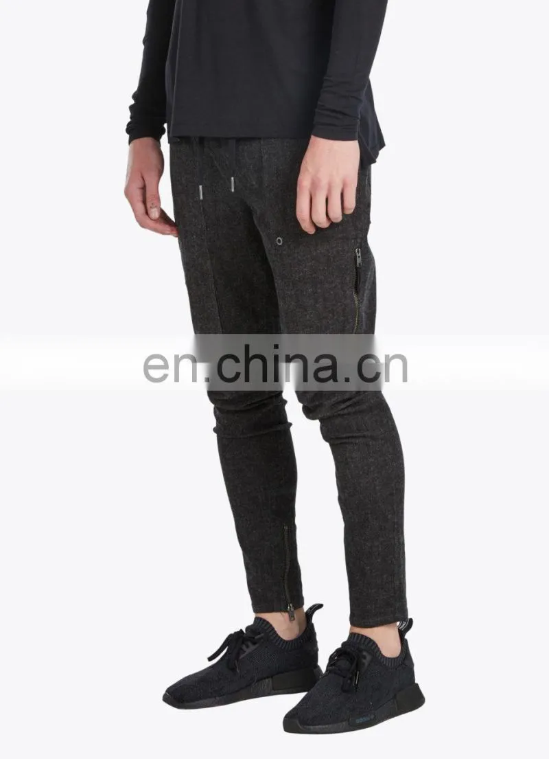 OEM Custom Fashion Cargo Pants Slim Fit Mens Chinos