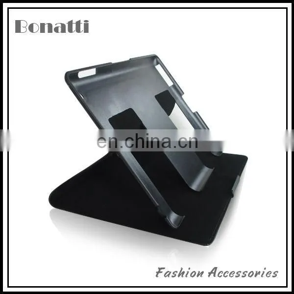 Leather plastic tablet computer case